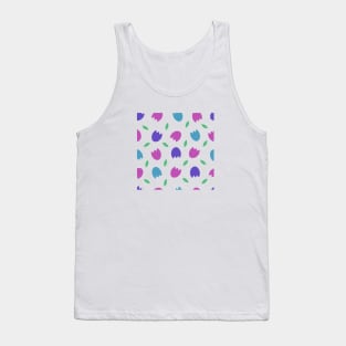 Colored tulips. Tank Top